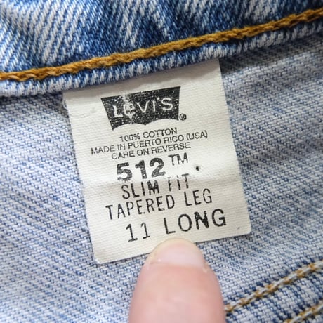 Levi's / remake denim / fake fur