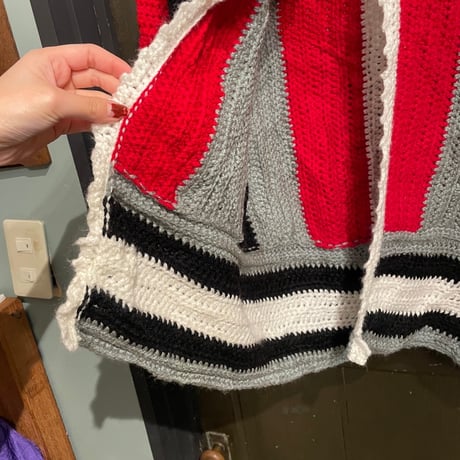hand knit cardigan