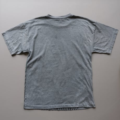 over dye tee / black