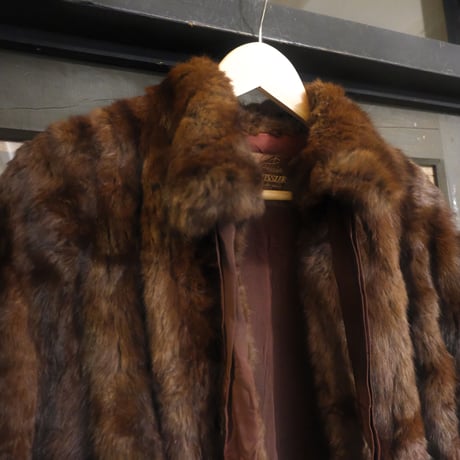 vintage fur cape