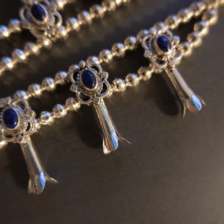squash blossom / naja necklace