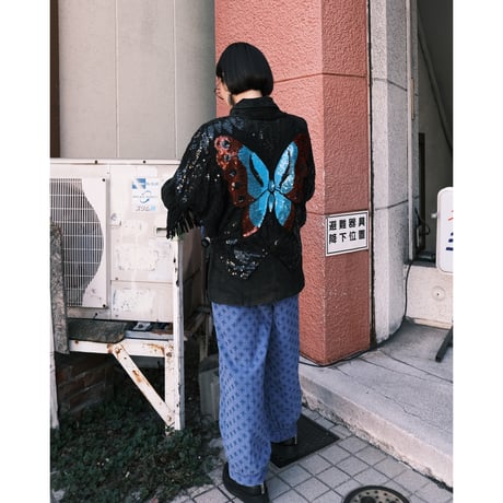 vintage / butterfly tops