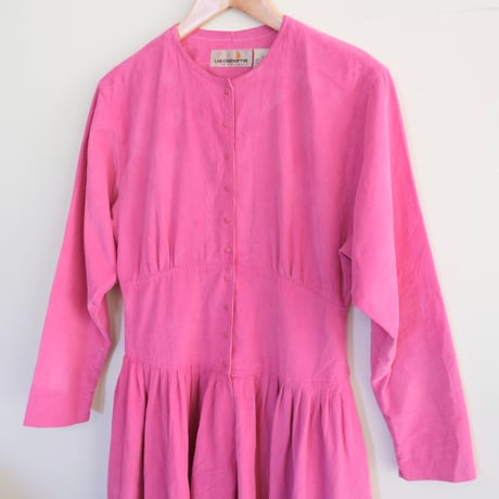 corduroy flare dress