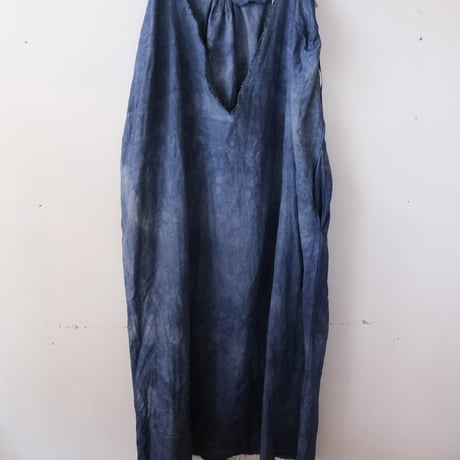 eski.  original dress / overdye "blue"