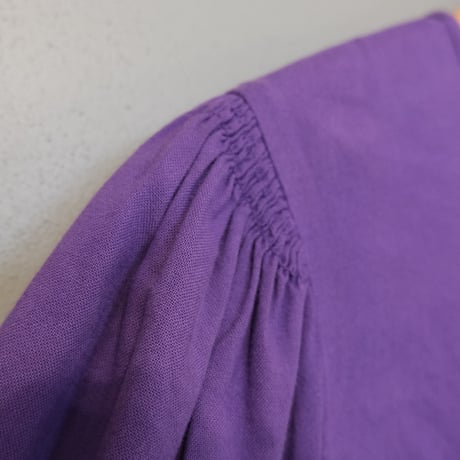tyrol blouse / overdye "purple"