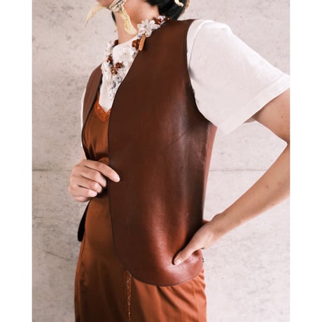 leather vest