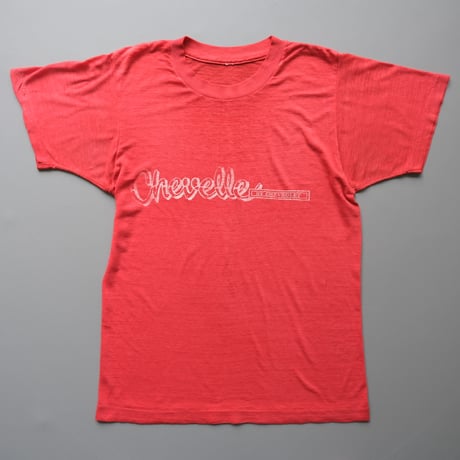 old print tee / red