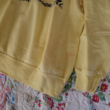 〜80s / print sweat "yacht"