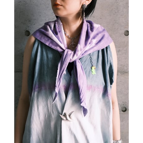 tie-dye bandanna / lavender