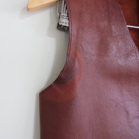 leather vest