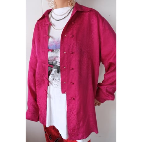 china design silk blouse