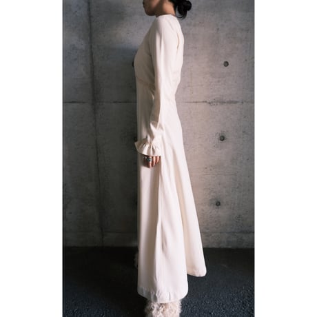 〜70s ivory dress