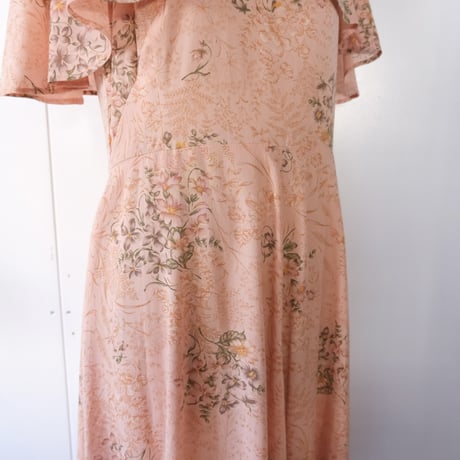 vintage dress with cape