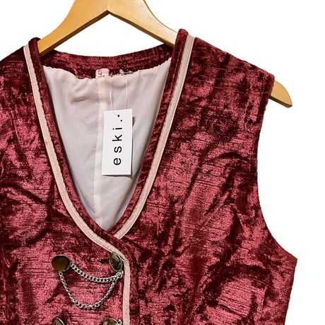 velours vest