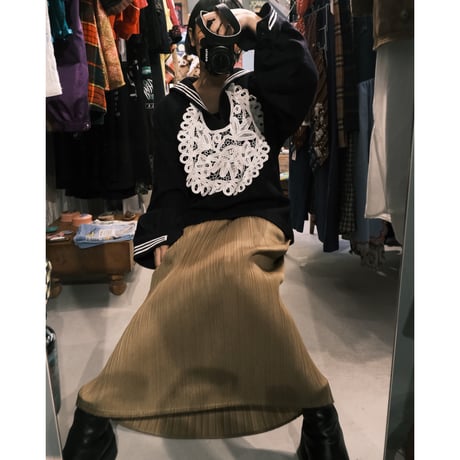 eski. remake sailor tops with lace collar