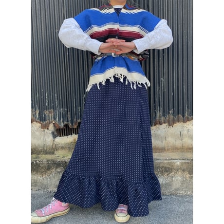 70s unknown / pin dot dress