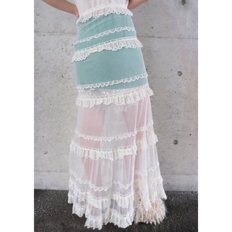vintage dress remake skirt