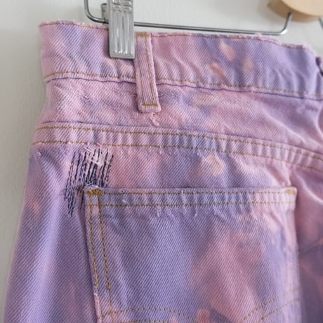 Levi's / tie-dye denim pants