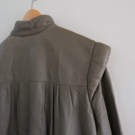 made in Italy / design leather jacket