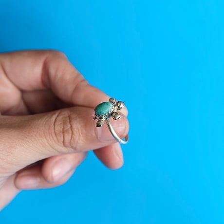 navajo / “tortoise” turquoise ring