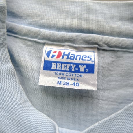 Hanes / pocket tee /blue
