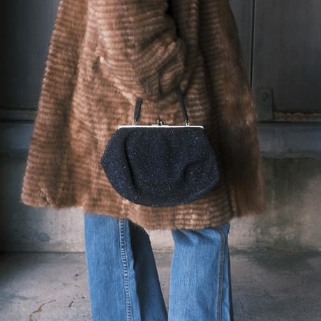 vintage beads hand bag