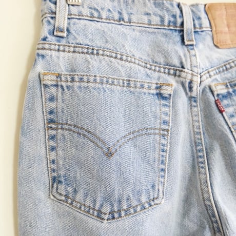 Levi's / remake denim / fake fur