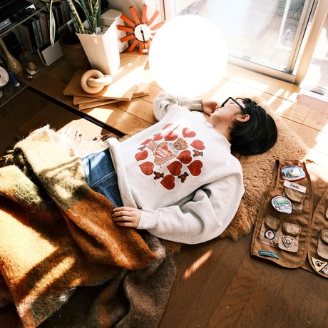 FRUIT OF THE LOOM / bear×heart sweat