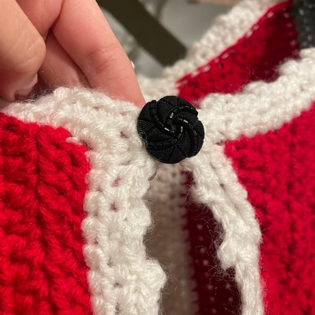 hand knit cardigan