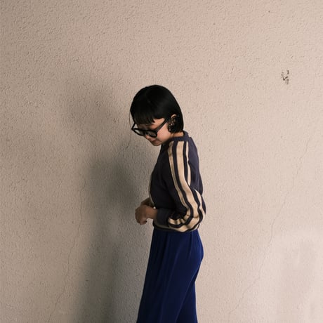 vintage lettered knit