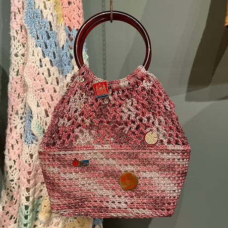 handbag with pins