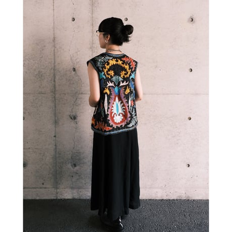embroidery vest