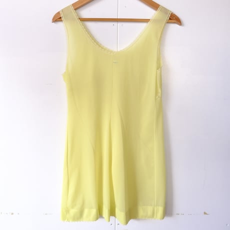 lemon yellow lingerie