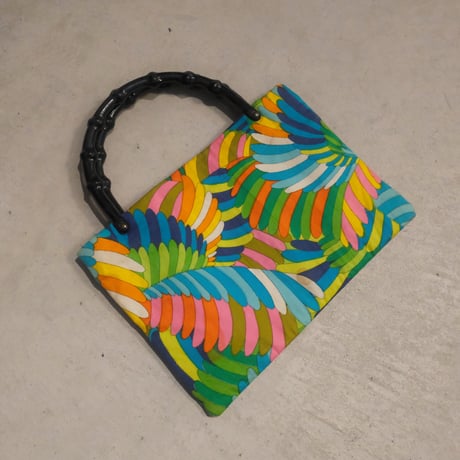 watercolor style hand bag