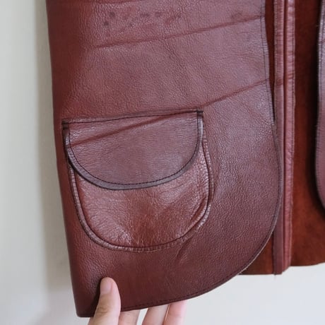 leather vest