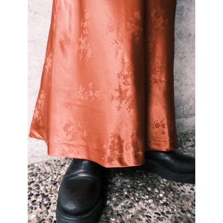 terracotta skirt