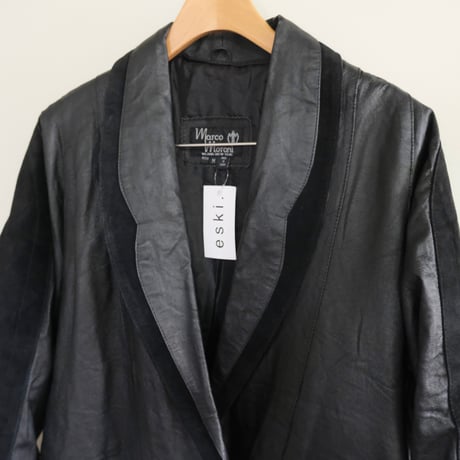 leather coat