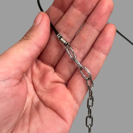 eski. original shell chain long necklace