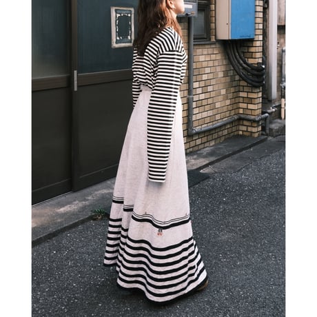 wrap skirt with line