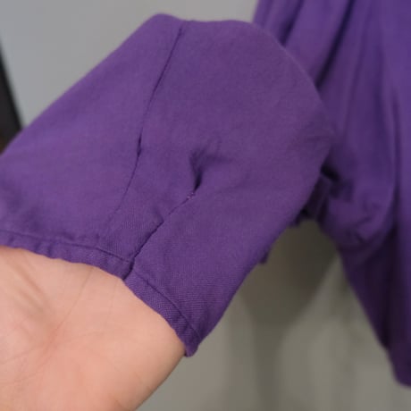 tyrol blouse / overdye "purple"