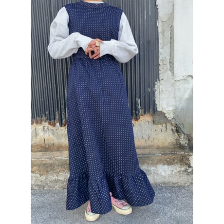 70s unknown / pin dot dress