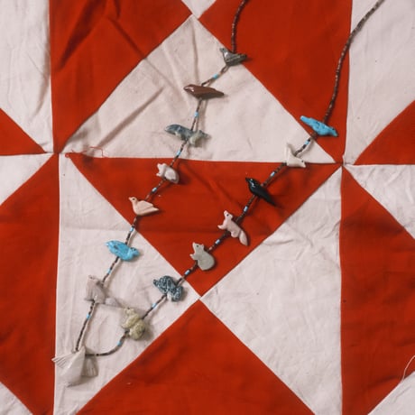 Indian jewelry / fetish long necklace