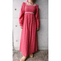 〜70s flower print dress
