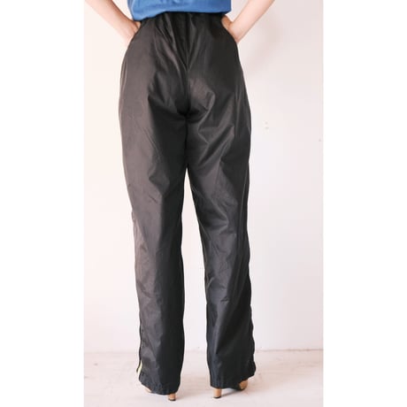 NIKE / nylon pants / cream yellow
