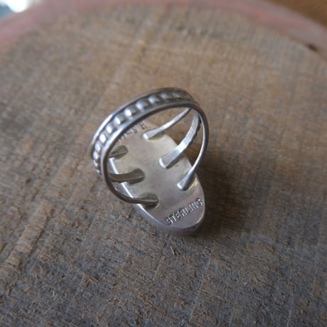 navajo / Harold Smith / Inlay ring