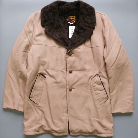 cotton × boa coat