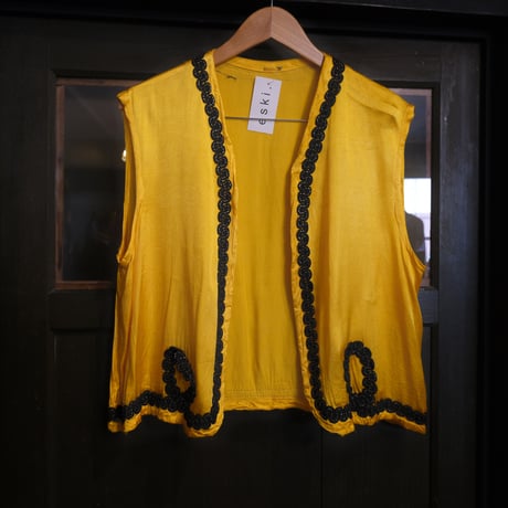 embroidery vest
