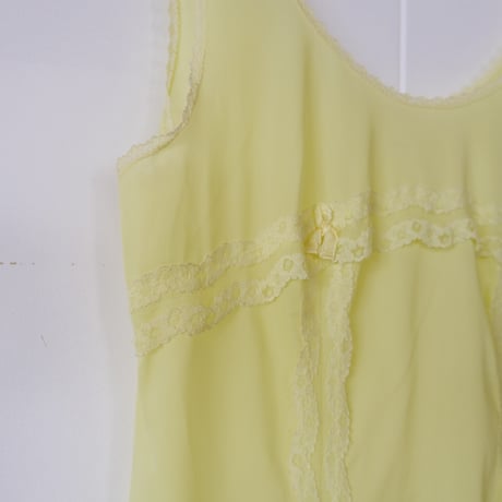 lemon yellow lingerie