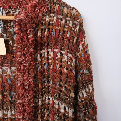 crochet knit jacket