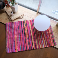 vintage rug / pink